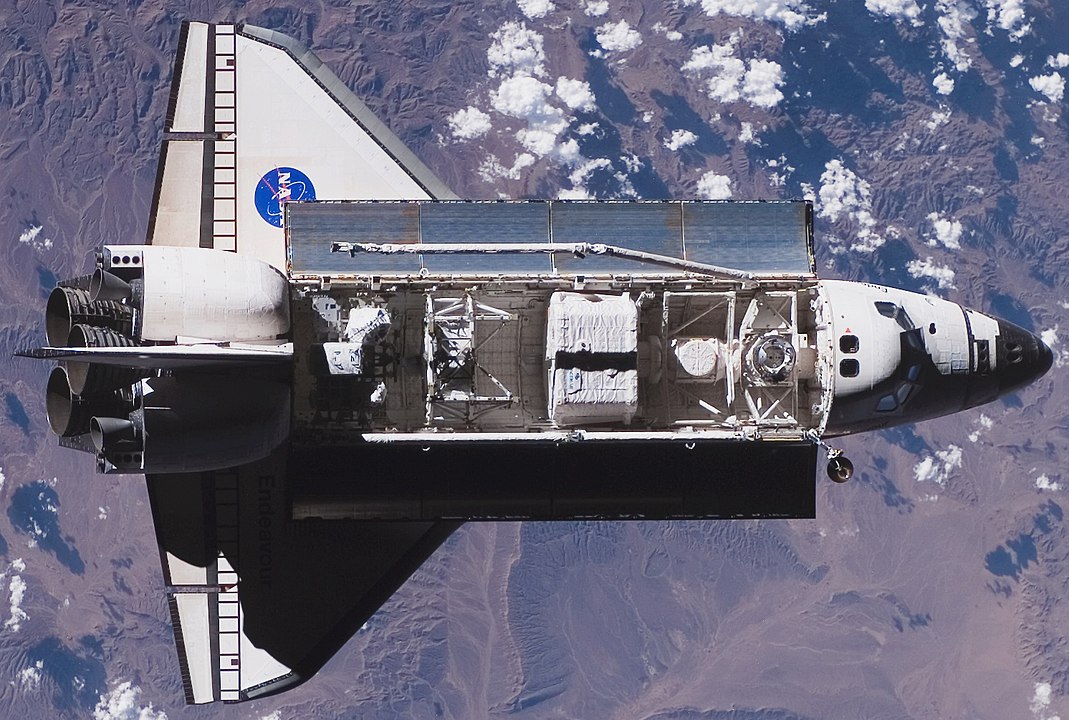 Space Shuttle endeavour…