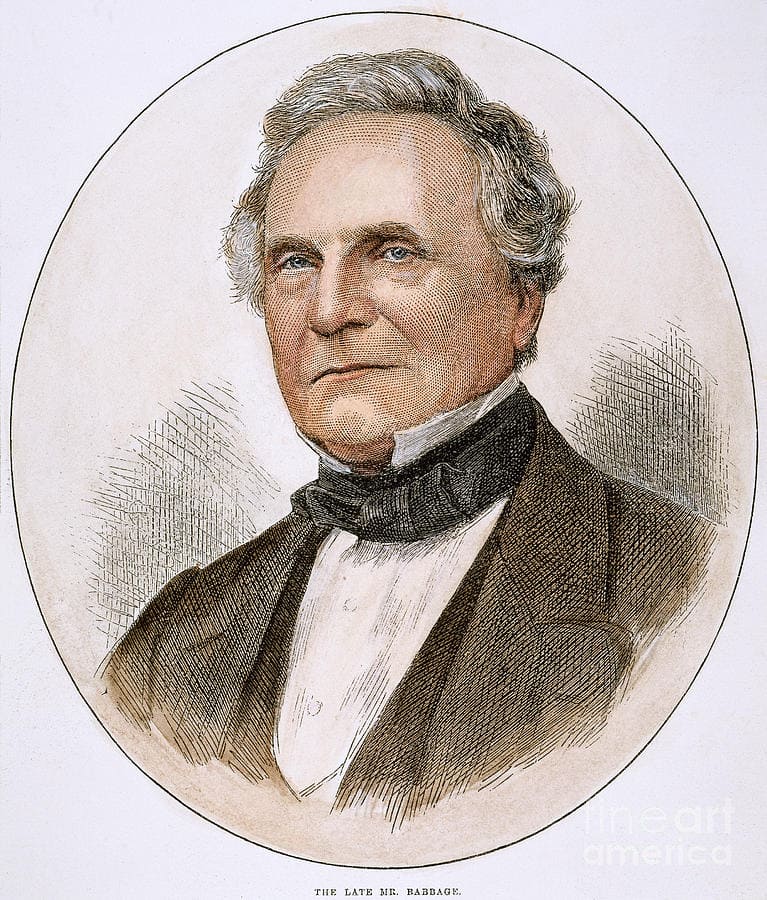 Charles Babbage…
