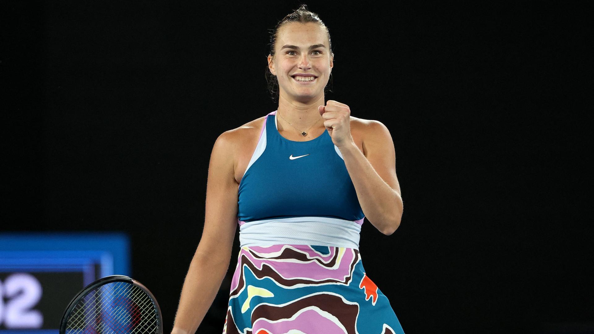 Aryna Sabalenka…